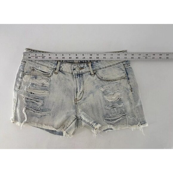 Articles Of Society Storm Wash Distressed Madre Shorts Size 28 Boho Festival - Picture 8 of 10